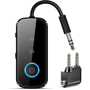 Black Bluetooth Audio Transmitter